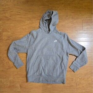 Nike Gray Pullover Hoodie Size M